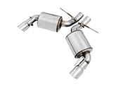 AWE Touring Edition Axle-back Exhaust for Gen6 Camaro SS / LT1 - Chrome Silver Tips (Dual Outlet) - Primary